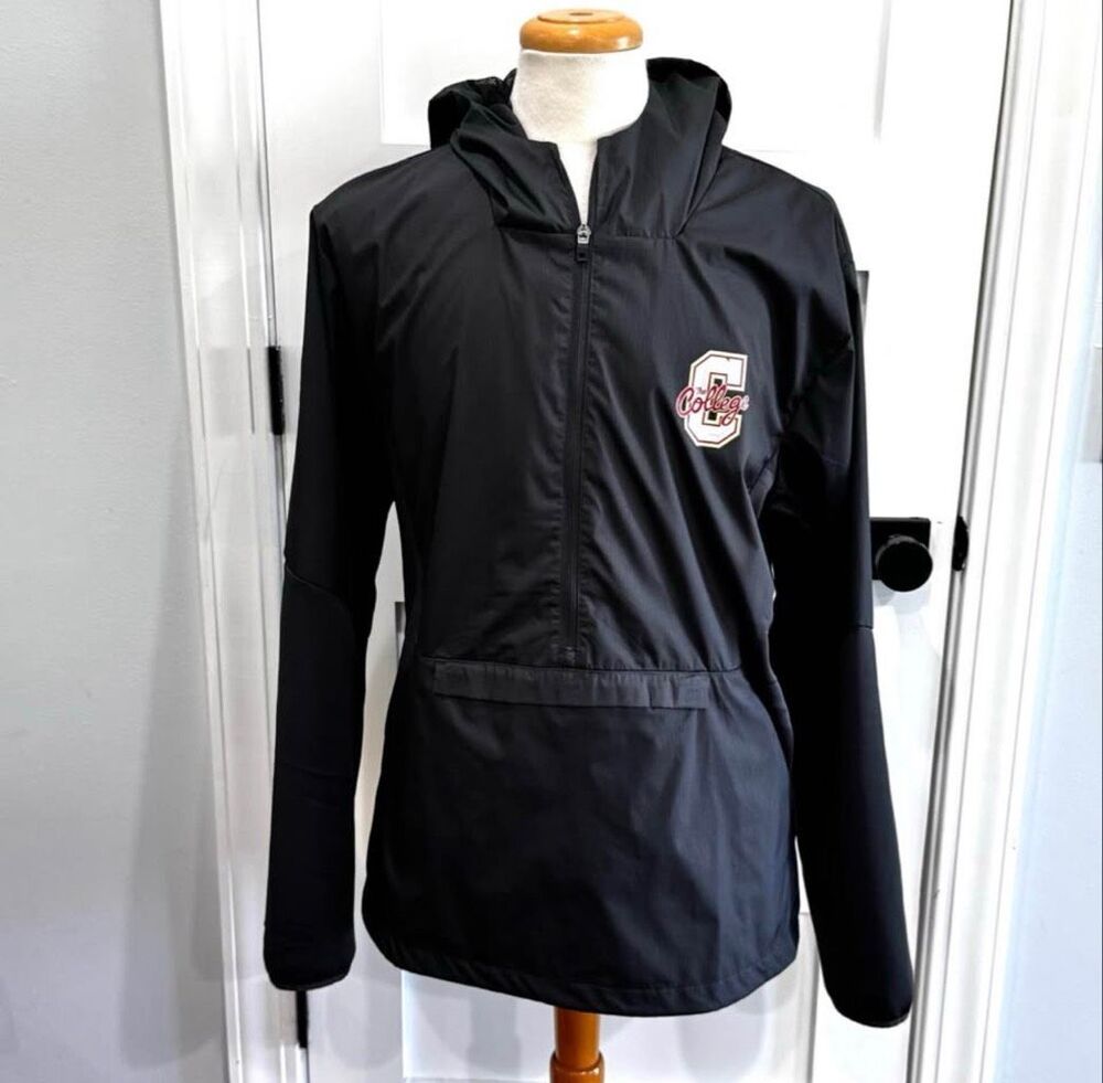 College of Charleston Evoshield Water Resistant Pullover Jacket. Black. XL.